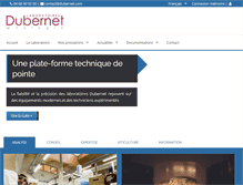 Tablet Screenshot of dubernet.com